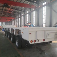 How does the design of a Low Flatbed Semi Trailer affect its performance?